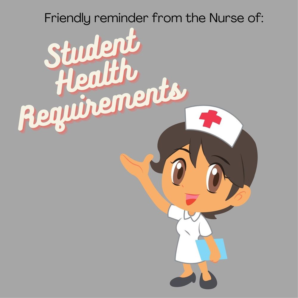Nurse student health reminder