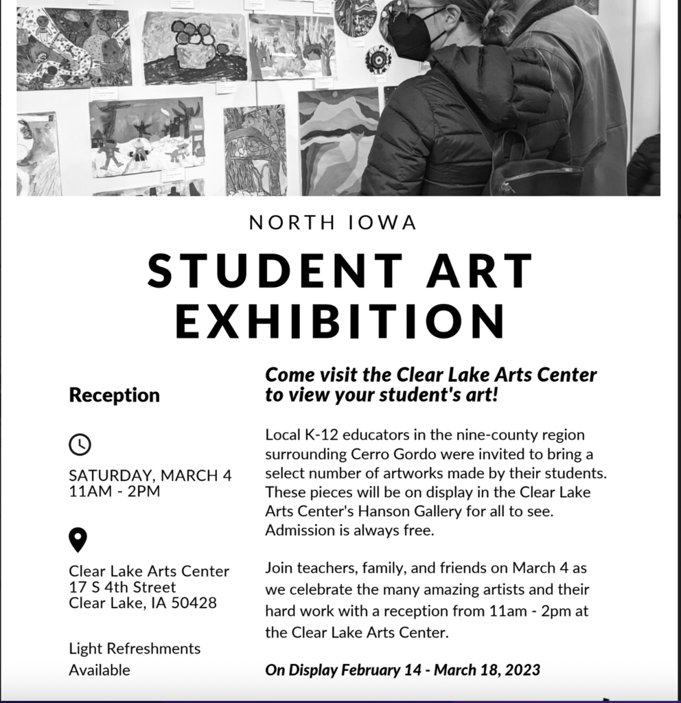 Fyler - North Iowa Student Art Show